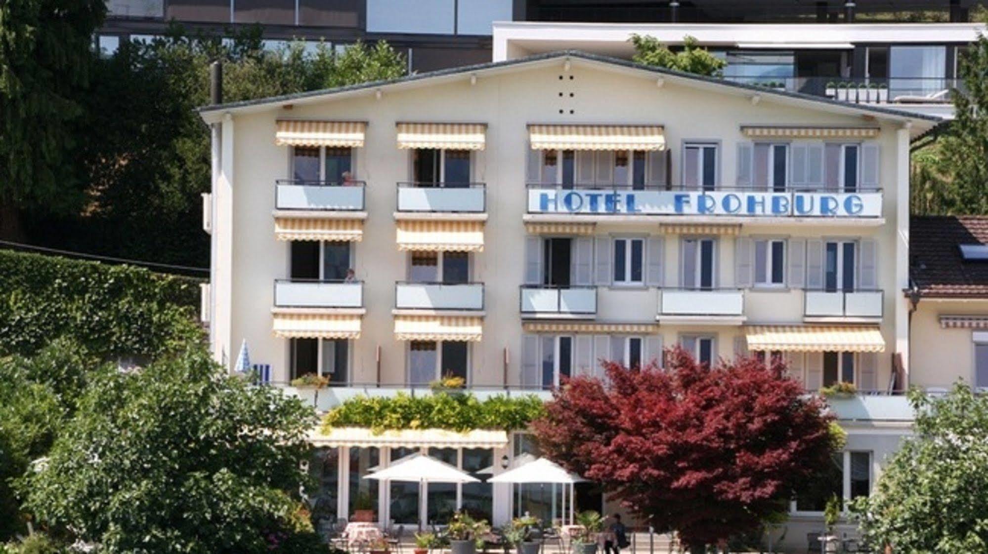 Garni-Hotel Frohburg - Beau Rivage Collection Weggis Dış mekan fotoğraf